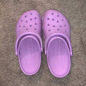 Purple crocs Size 6